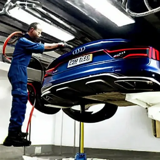 Ремонт подвески Audi Q8 2018