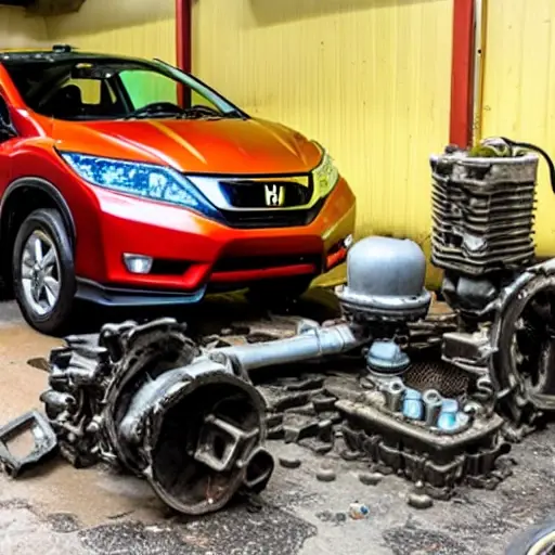 Капитальный ремонт двигателя Honda Vezel 2013