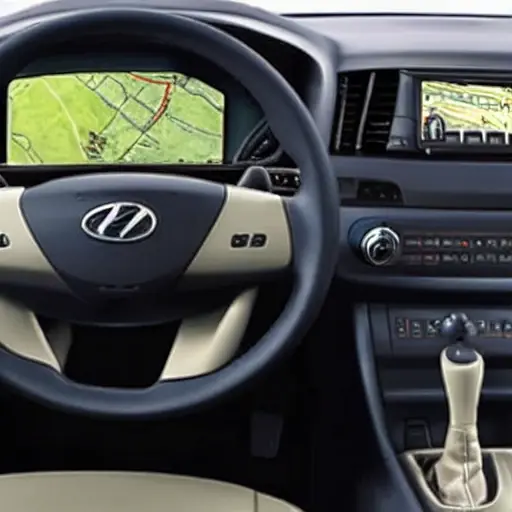 A close-up view of a Daewoo Nexia car dashboard with the air conditioning control panel visible, showing a slightly blurry and grainy texture, low resolution, and muted colors, depicting a repair scenario with tools nearby