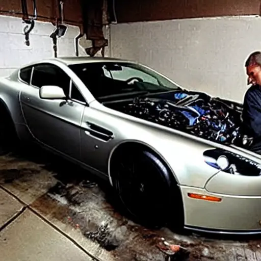 Ремонт подвески Aston Martin V12 Vantage 2010