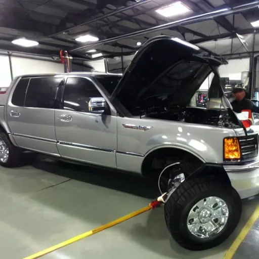 Замена масла в АКПП Lincoln Mark LT 2006 2007