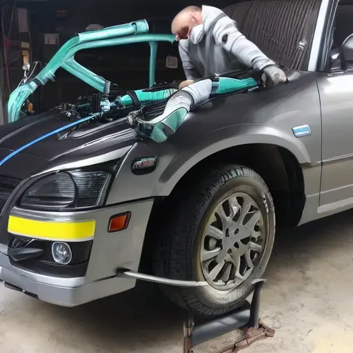 Замена пыльника рулевой рейки FAW Bestune  b70