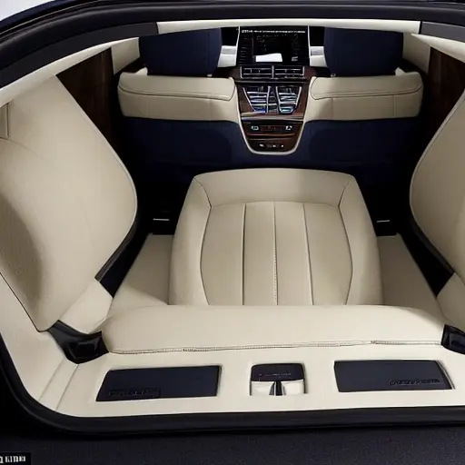 a blurry, low-resolution, and grainy photograph of the interior of a BMW car, showing the door panel and floor with soundproofing materials applied, poor lighting and low contrast