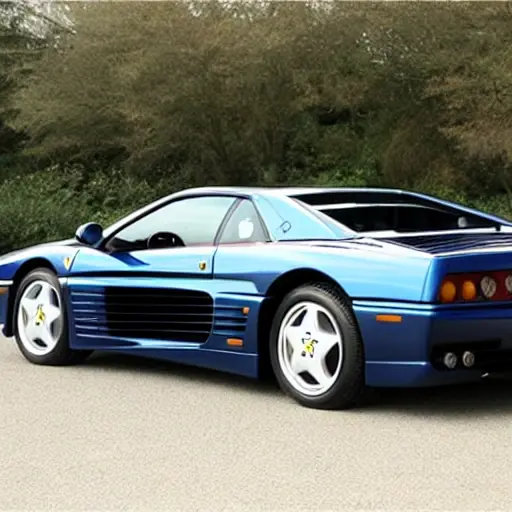 Удаление катализатора Ferrari 348 1993 1995