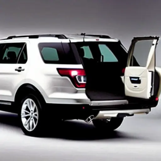 Замена лампы освещение багажного отделения Ford Explorer