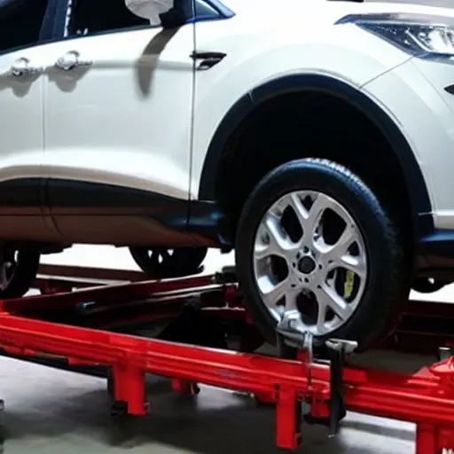Ремонт втулки верхнего рычага задней подвески Ford Kuga c520