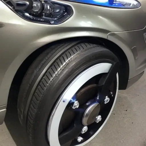 Замена передних тормозных колодок Ford Mondeo