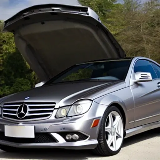 Удаление катализатора Mercedes C-class Sport Coupe 2001 2007