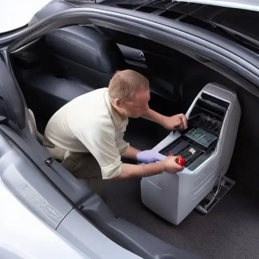 Замена блока управления нагревателем и кондиционированием воздуха Ford Mondeo