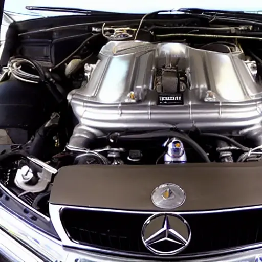 Удаление катализатора Mercedes E-class 1995